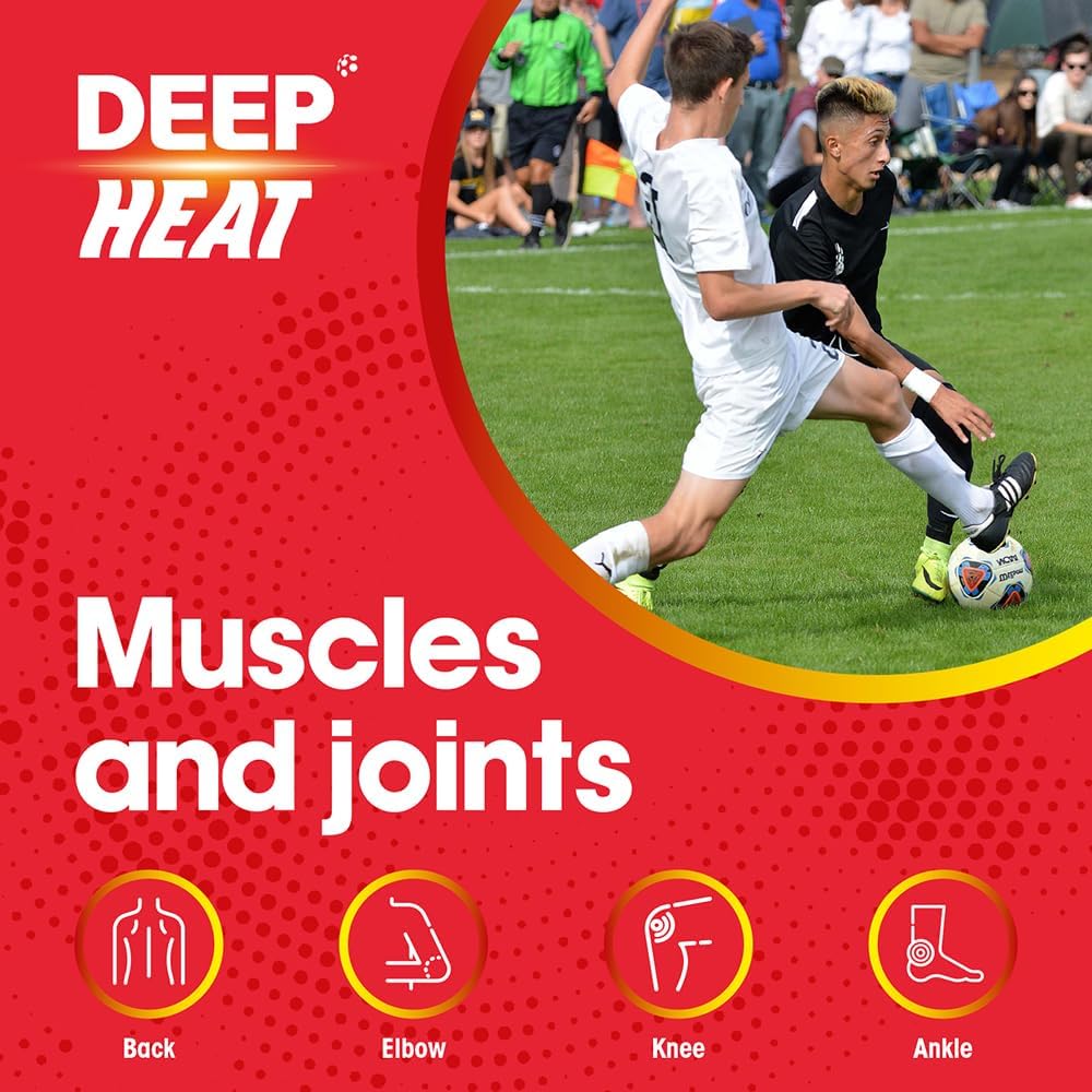 Deep Heat Heat Rub, Relieves Muscular Aches & Pains, 67g (Pack of 1)