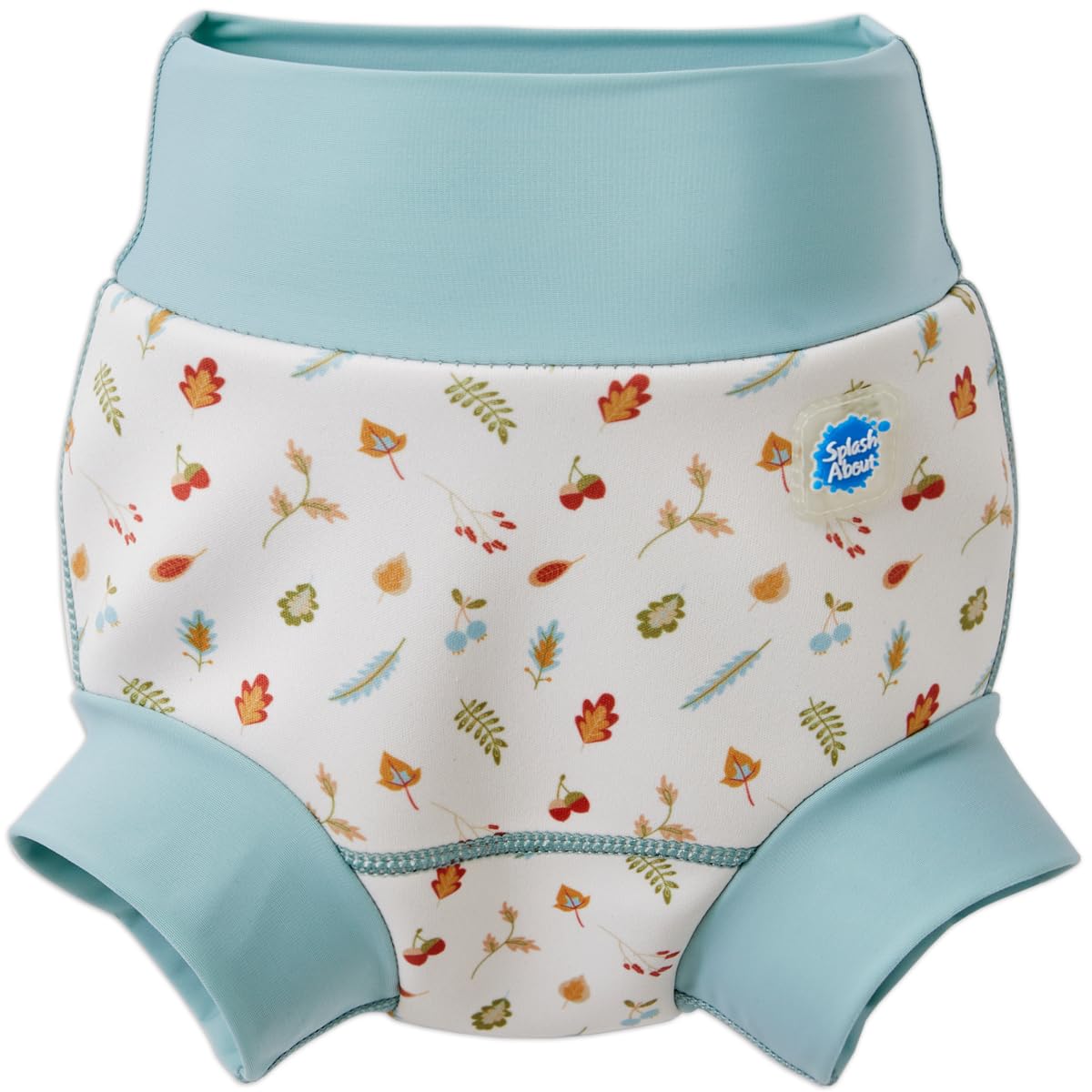 Splash About Happy Nappy Wiederverwendbar Schwimmwindel, Forest Walk, 6-12 Monate Baby and Toddler Swim Nappy