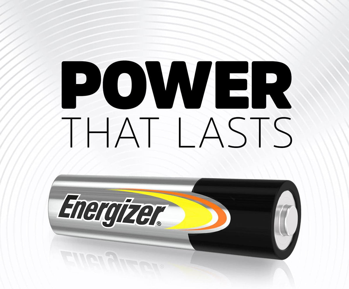 Energizer Alkaline Power - AA Batteries (24 Pack) Up To 50% Long Lasting