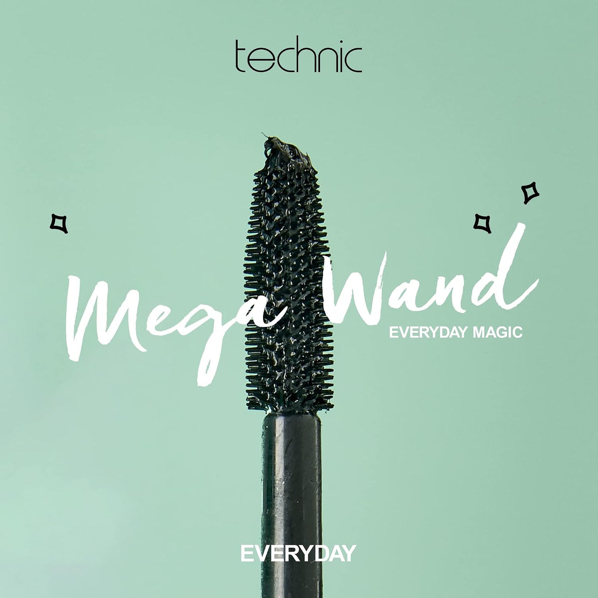 Technic Mega Lash Water Resistant Mascara - Ultra Black - 12ml