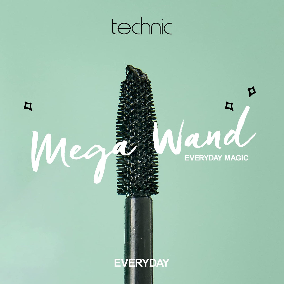 Technic Mega Lash Water Resistant Mascara - Ultra Black - 12ml