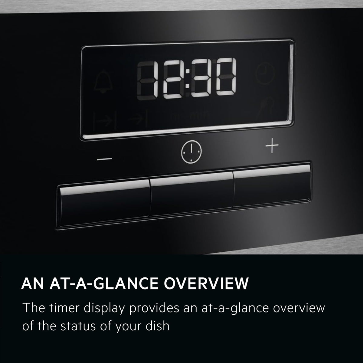 AEG Built-in Oven BEX535A61B, 72 L, Class A, Black