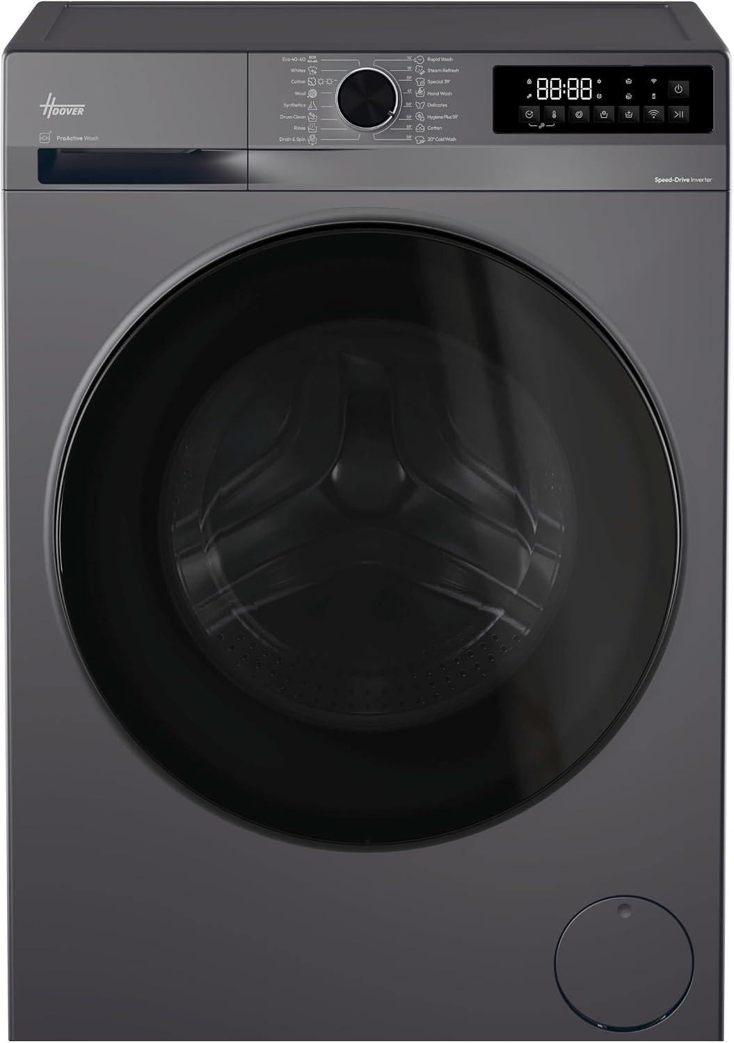 Hoover Pro Wash&Dry Series 3 Washer Dryer, 10+6kg, Graphite & Black, A-20%