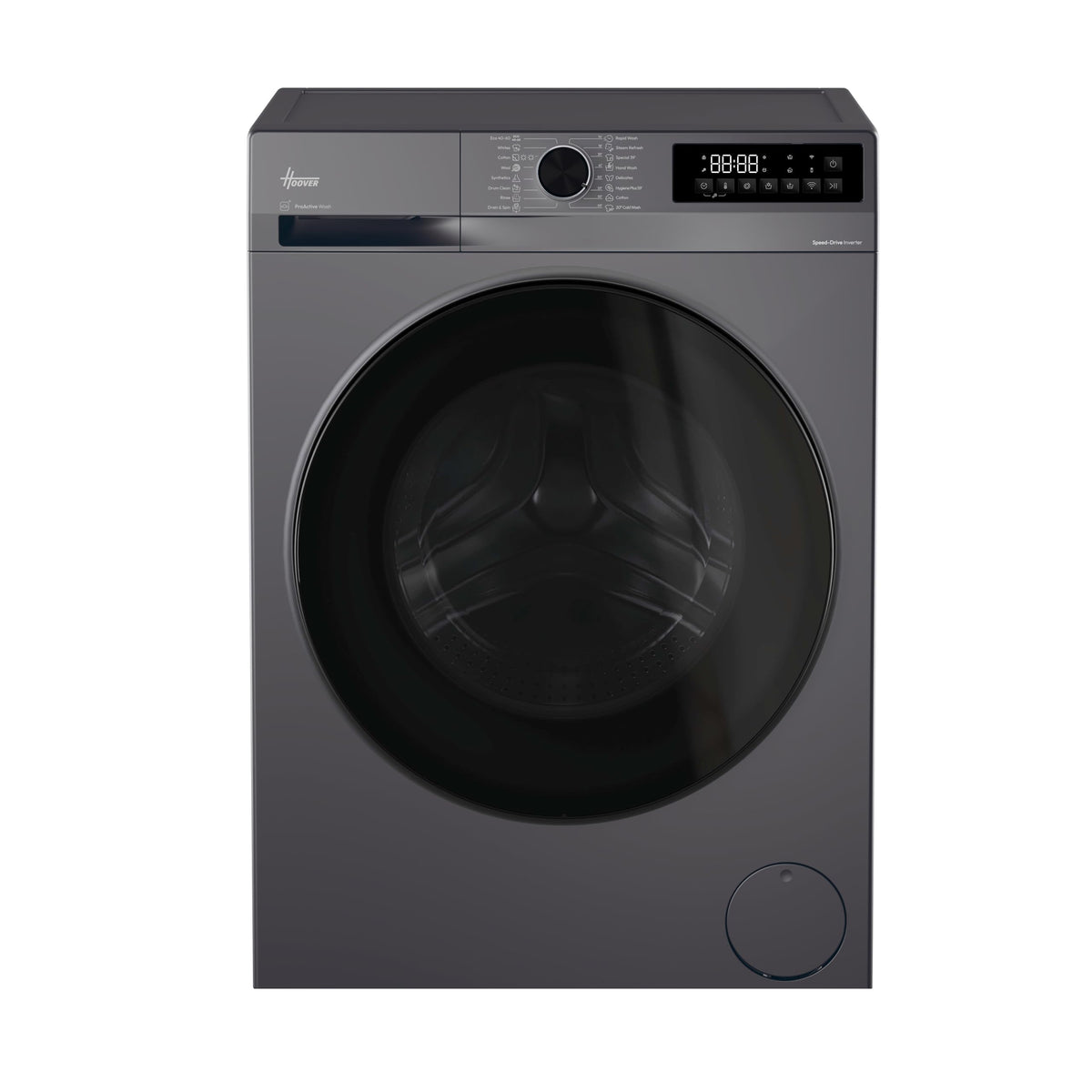 Hoover Pro Wash&Dry Series 3 Washer Dryer, 10+6kg, Graphite & Black, A-20%