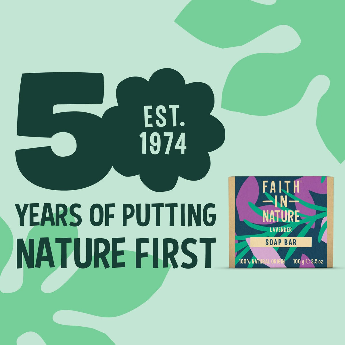 Faith In Nature Natural Coconut Hand Soap Bar, Hydrating, Vegan & Cruelty Free, No SLS or Parabens, 100g