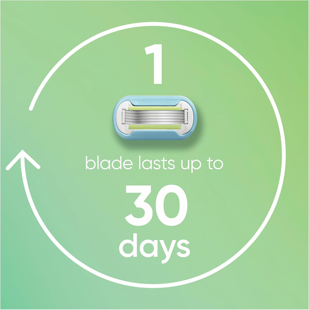 Gillette Venus Extra Smooth Women's Razor Blade Refills, Pack of 4, 5 blades for a super close shave