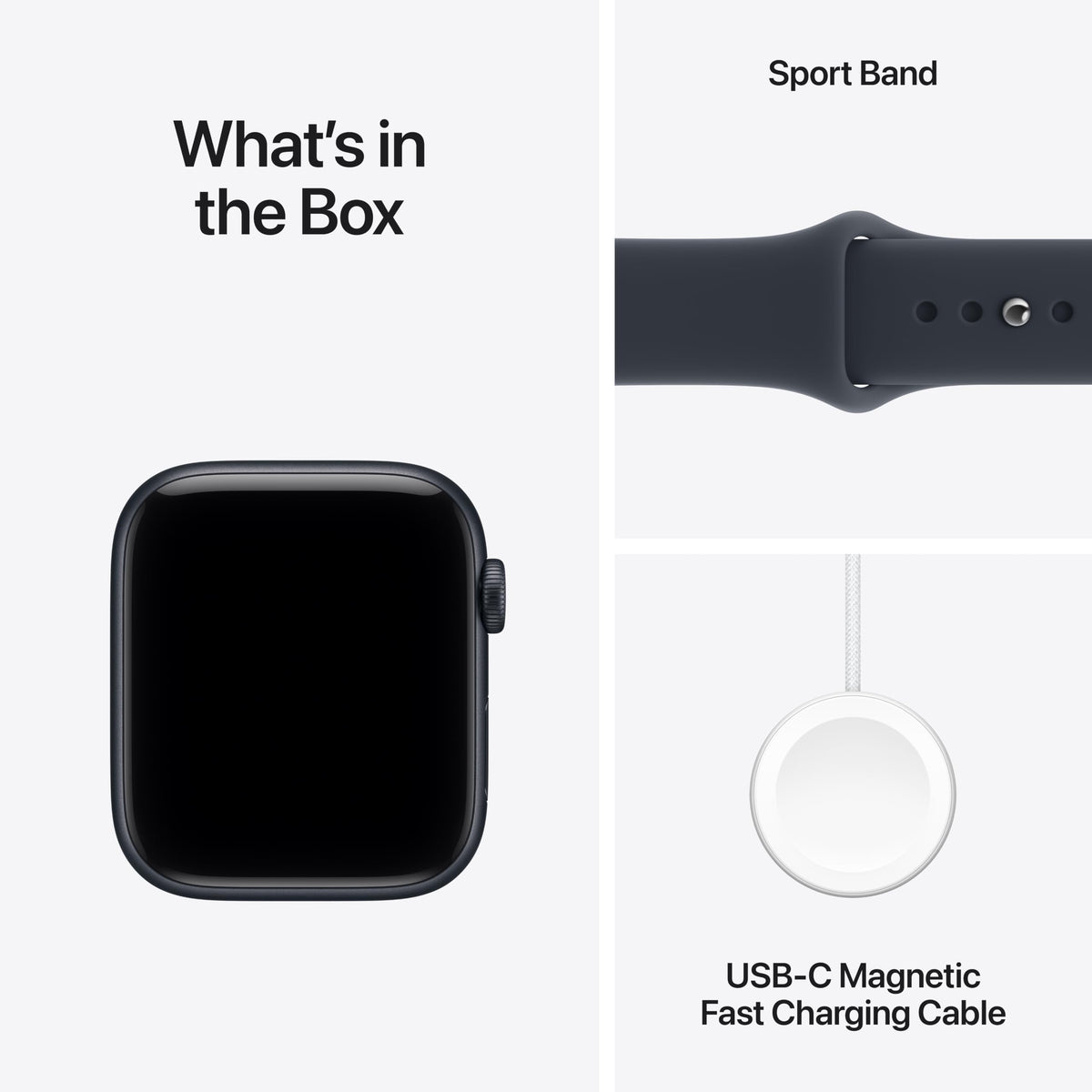 Apple Watch SE 3 GPS 40mm Smartwatch with Starlight Aluminium Case with Starlight Sport Band M/L. Fitness and Sleep Trackers, Heart Rate Monitor, Always-On Display, Water Resistant