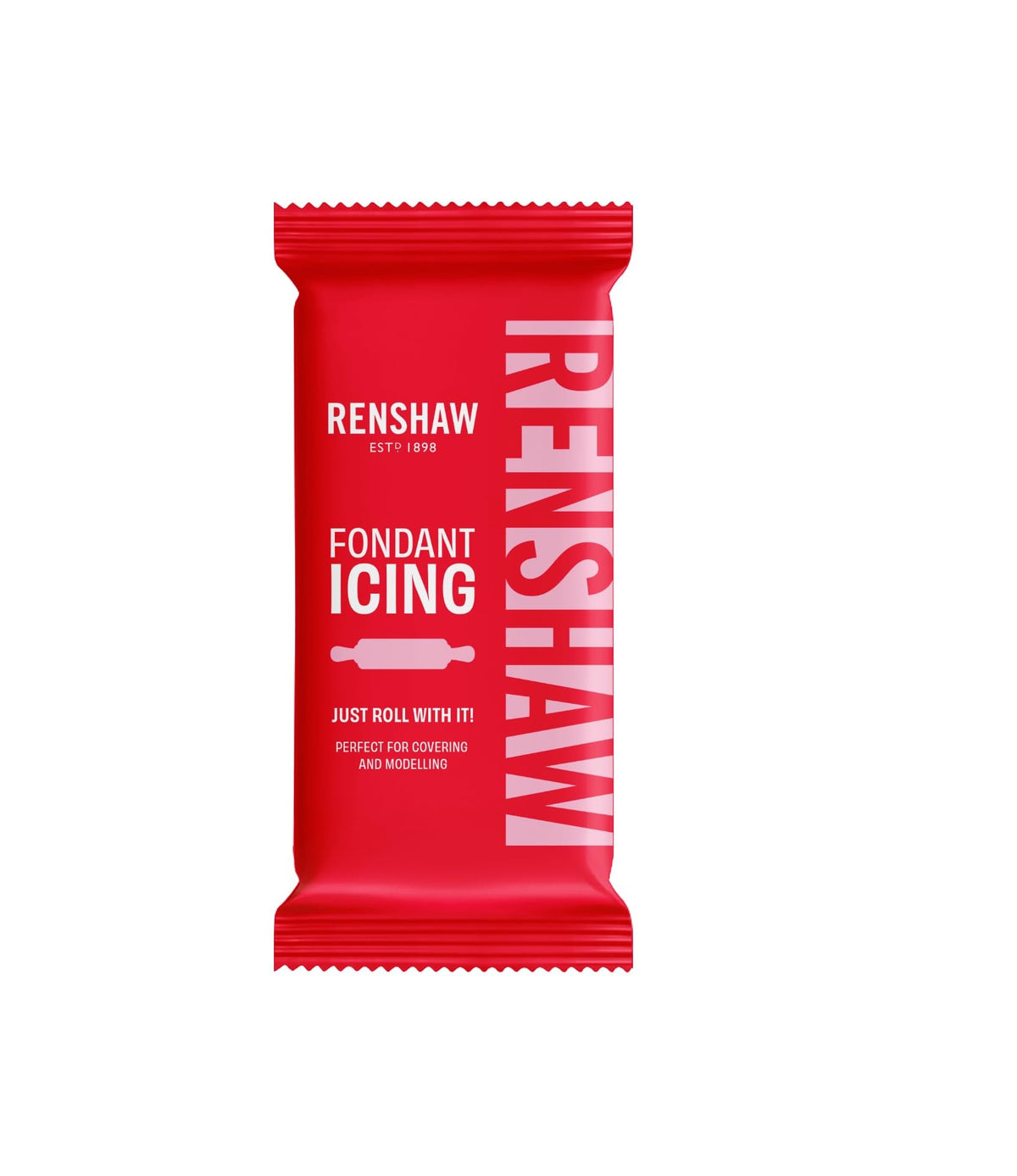 Renshaw White Ready to Roll Fondant Icing, 500 g (Pack of 1)