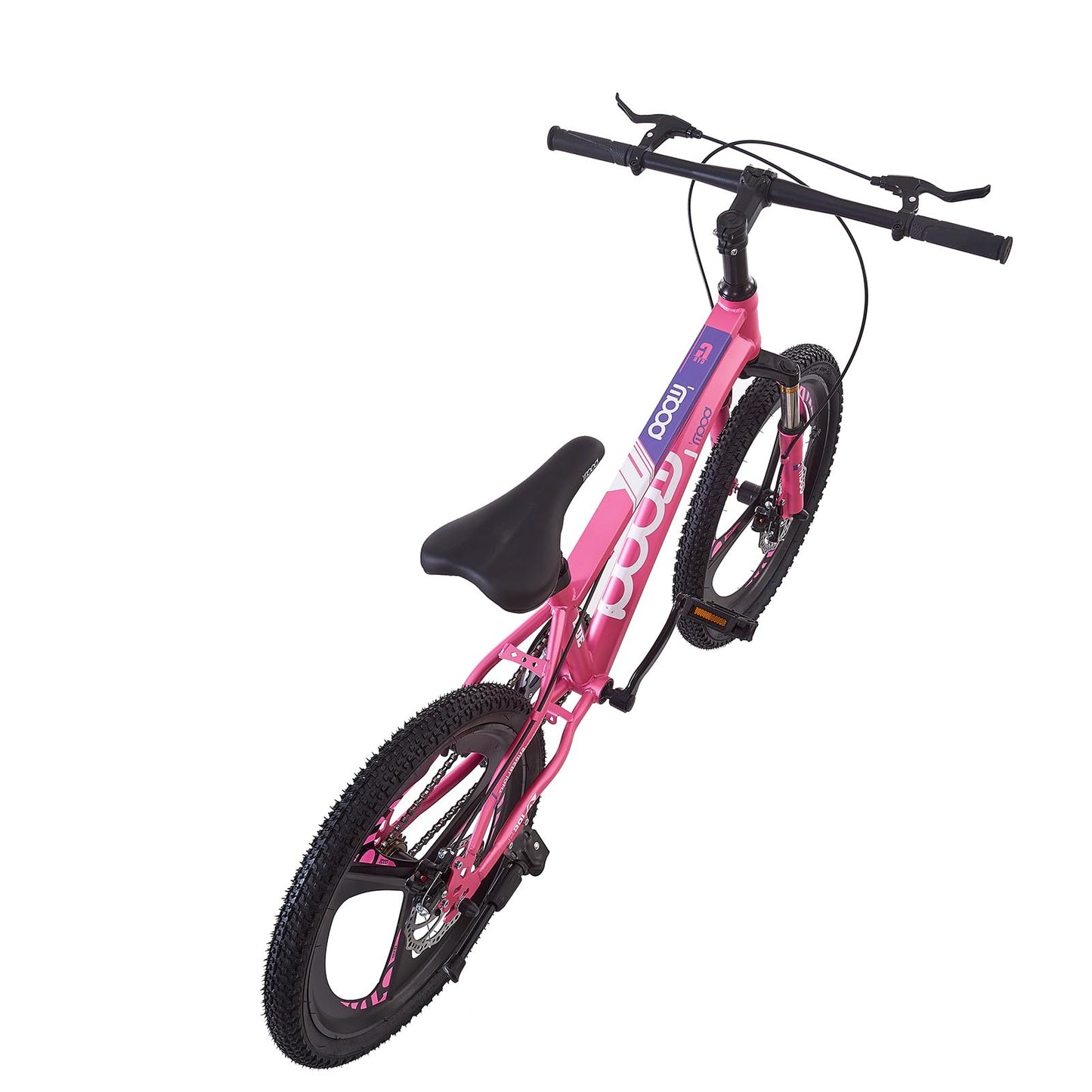 BSTSEL Kids Bike 18" 20" 22" 24" Inch Youth Bike Shock Absorber Bike,12.25-Inch Frame,V-Brakes,Suitable for 9-14 Year Old Boys and Girls Mountain Bikes Pink Blue Bicycle