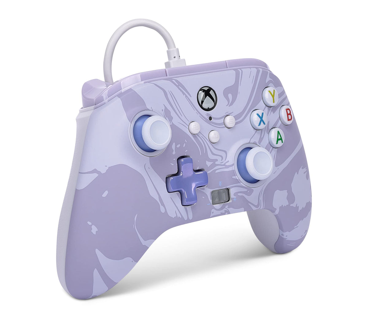 PowerA Enhanced Wired Controller for Xbox Series X|S, Wired Video Game Controller, Gamepad for Xbox X and S, Officially Licenced by Xbox, 2 Years Manufacturer Warranty - Purple Hex