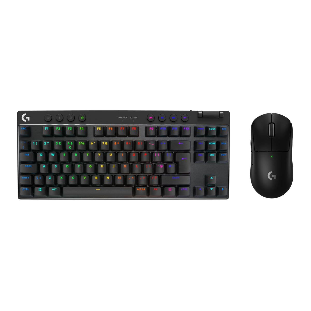 Logitech G PRO X SUPERLIGHT 2 SE Wireless Gaming Mouse, 60 g pro-grade mouse with 5 programmable buttons, 44K DPI sensor, 888+ IPS, 1 kHz report rate, USB-C charging for PC/Mac - Black