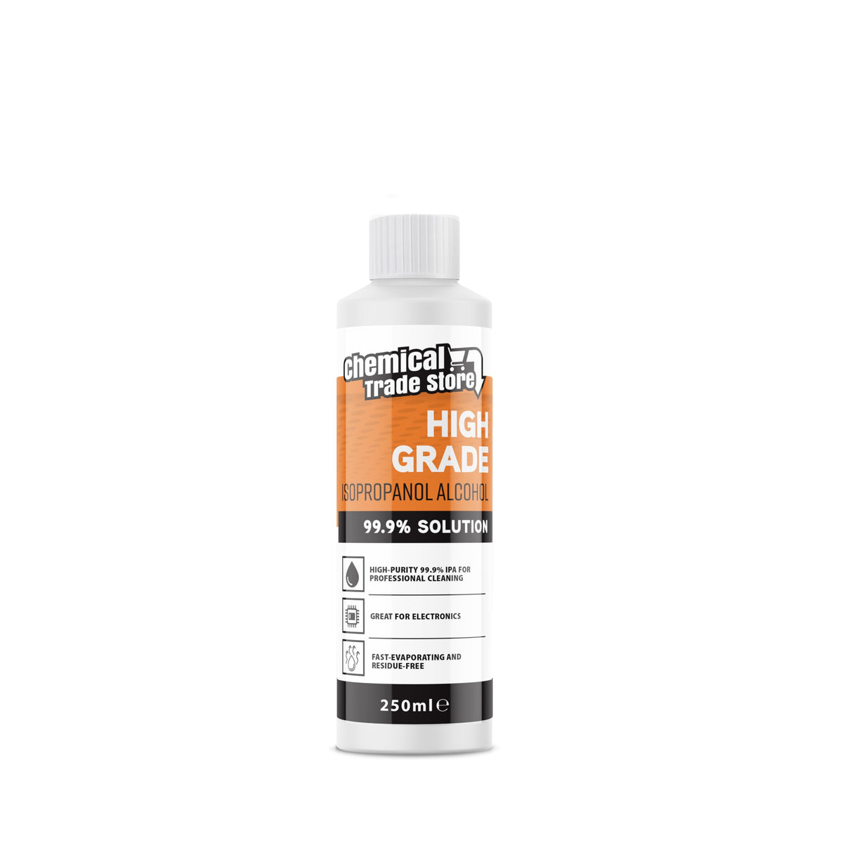 Isopropanol Alcohol 99.9%, 1 Litre - High-Purity Isopropyl Alcohol IPA, Solvent & Cleaner For Electronics, PC & Phone Cleaning, Ink Removal, Surface Prep, Lab & Industrial Use
