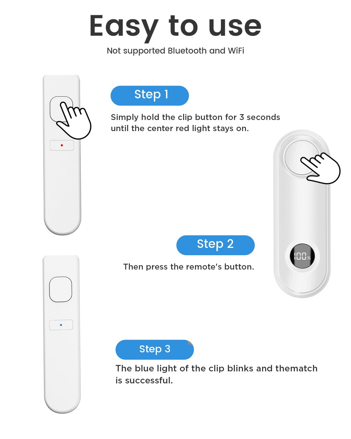 Remote Control Page Turner for Kindle Paperwhite Scribe Oasis Accessories