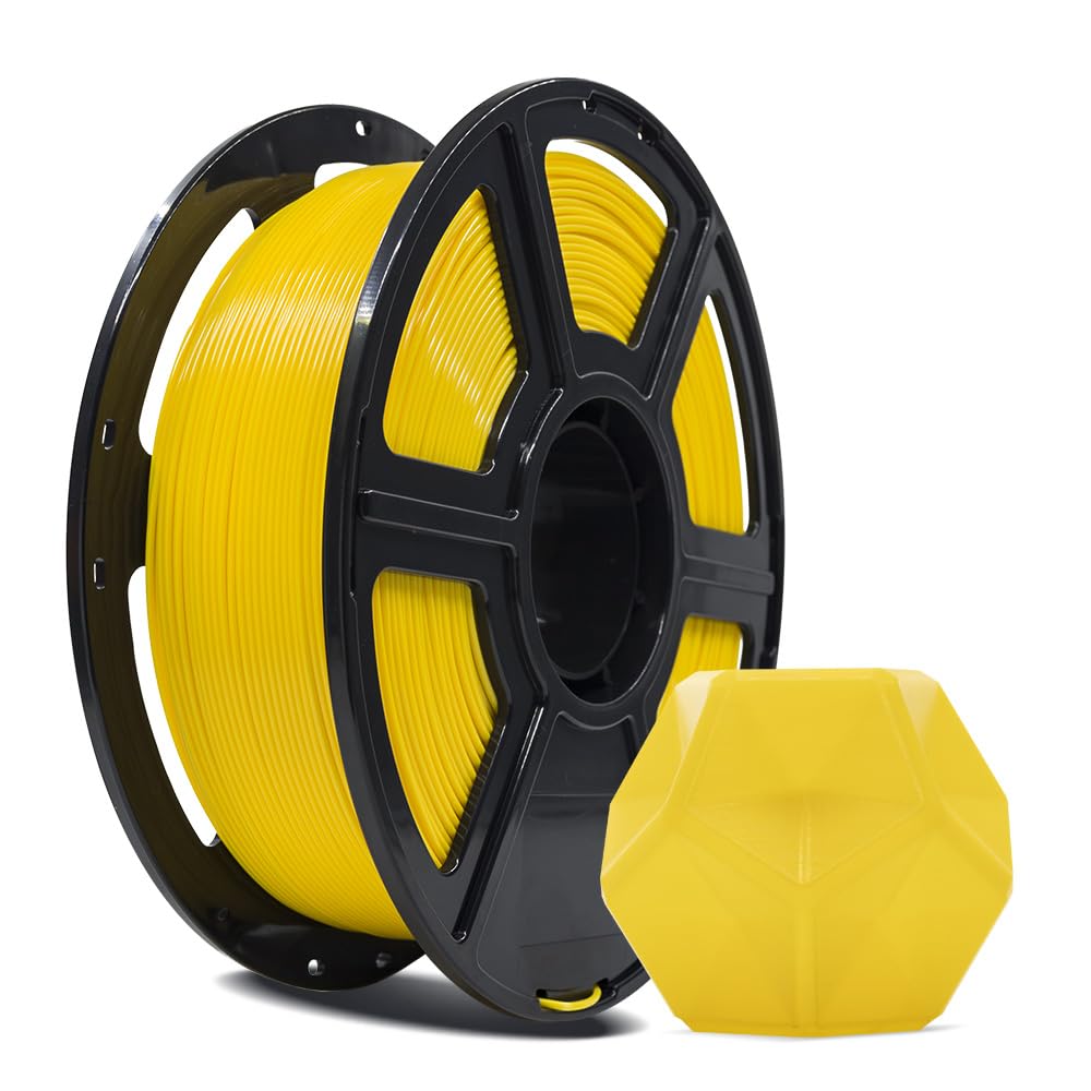 FLASHFORGE 3D Printer Filament, PLA PRO Filament 1.75mm, 1KG Spool (2.2lbs), Dimensional Accuracy +/- 0.02mm for FDM 3D Printers, Better Tenacity & No Knotting (White)