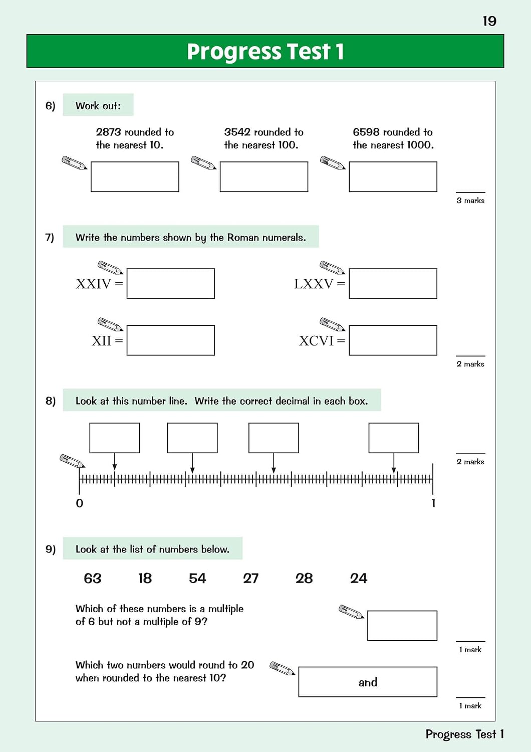 KS2 Maths Year 4 Targeted Question Book