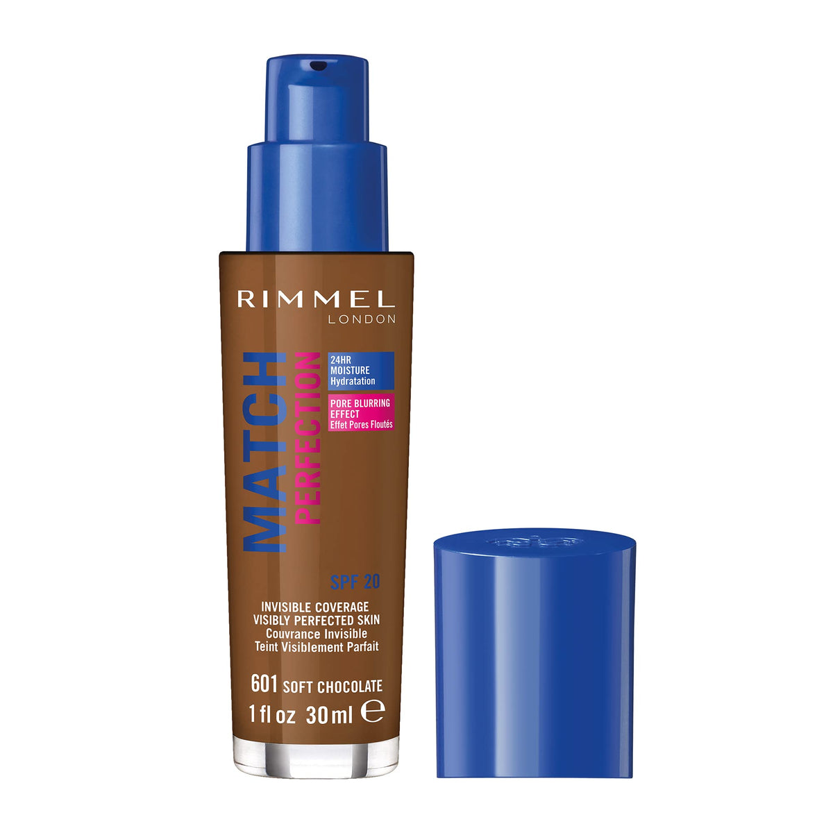 Rimmel London Match Perfection Foundation SPF20, 200 Soft Beige