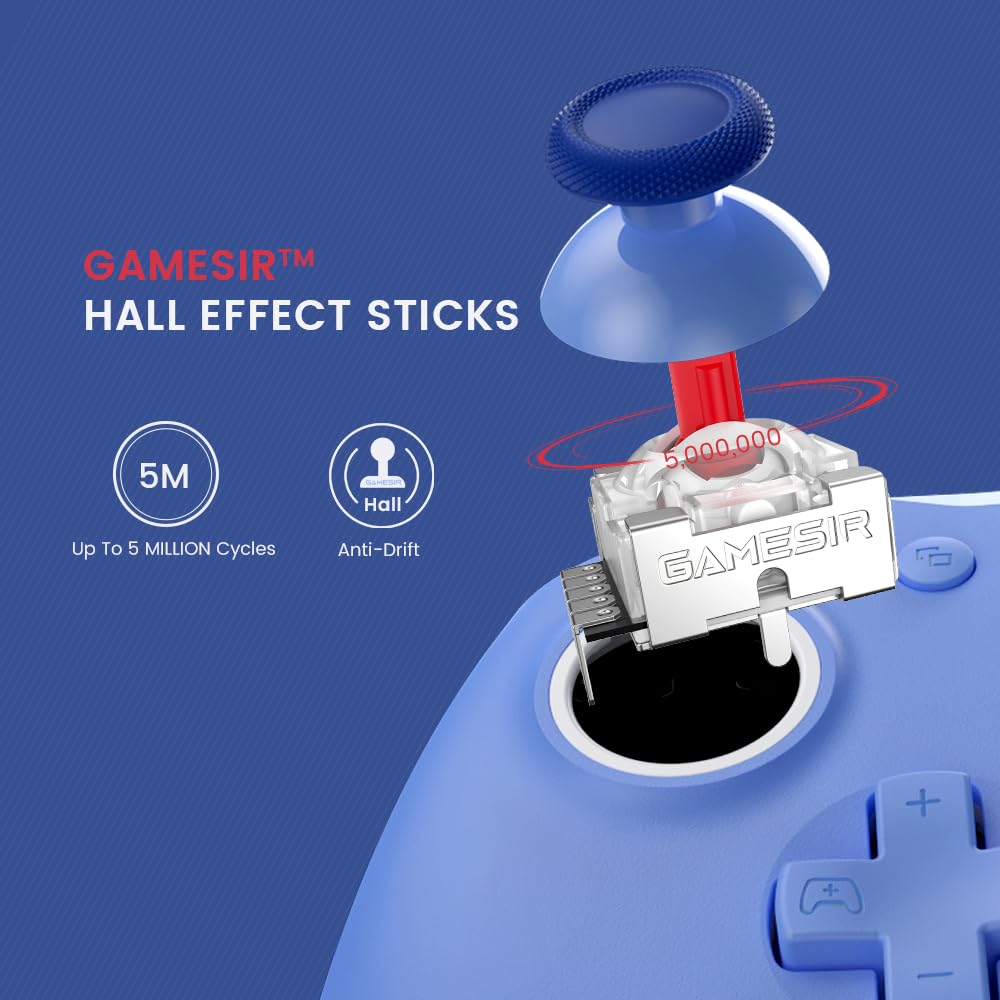 GameSir G7 SE Wired Controller for Xbox Series X|S, Xbox One & Windows 10/11, Plug and Play Gaming Gamepad with Hall Effect Joysticks/Hall Trigger, 3.5mm Audio Jack