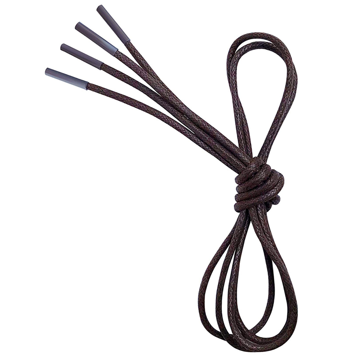VSUDO Waxed Round Shoe Laces, Diameter 2.5mm Thin Oxford Shoelaces for Shoe