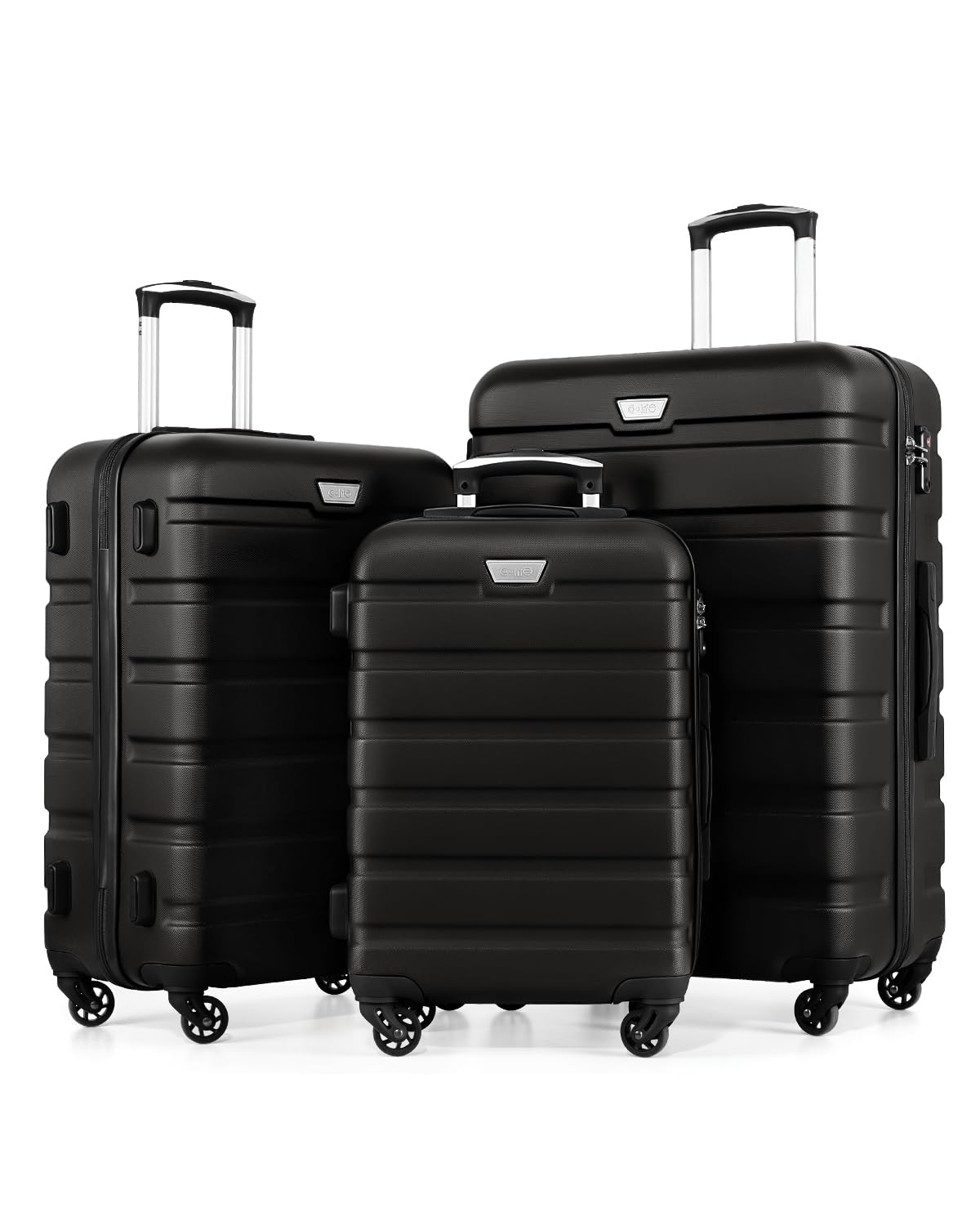 COOLIFE 28 Inch Large Suitcase, ABS+PC, Lightweight Hard Shell Luggage