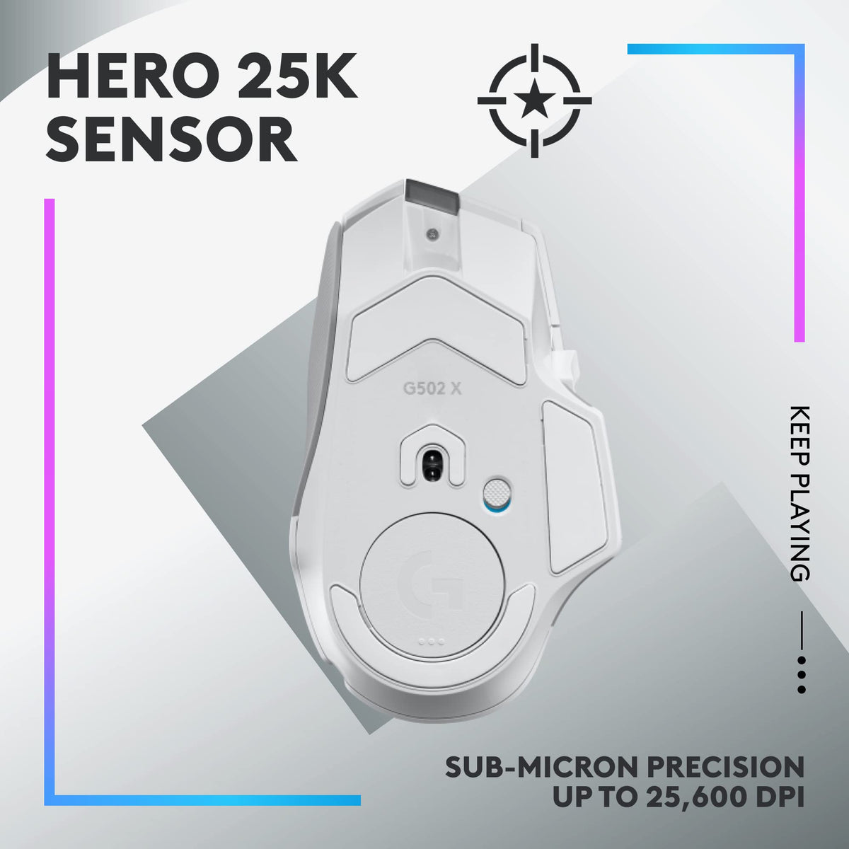 Logitech G502 HERO High Performance Wired Gaming Mouse