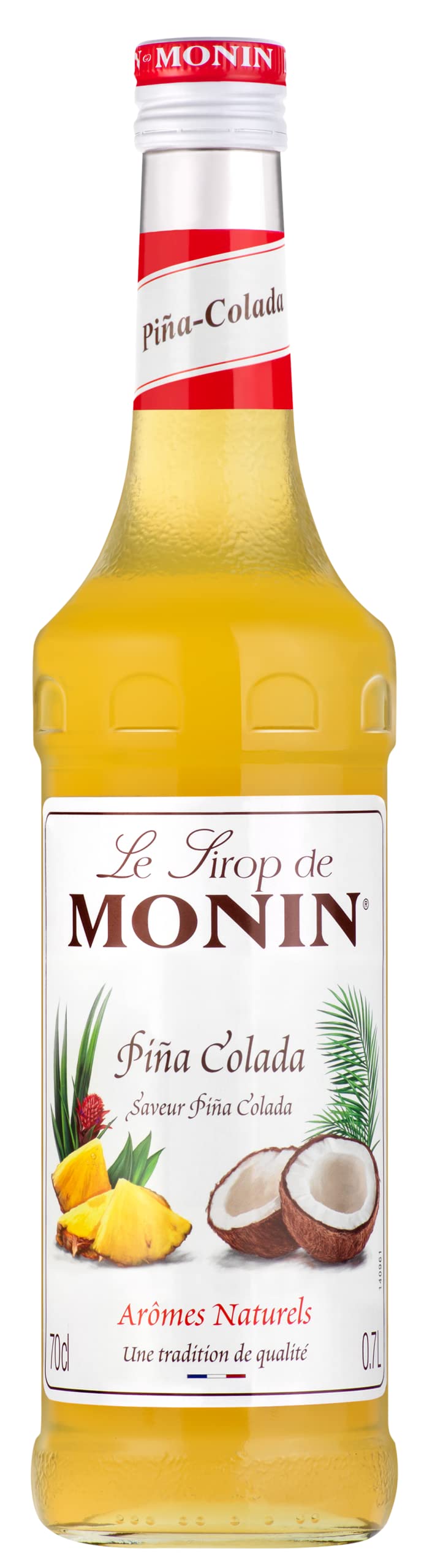 MONIN Premium Pistachio Syrup 700ml, for Coffee and Cocktails, Vegan