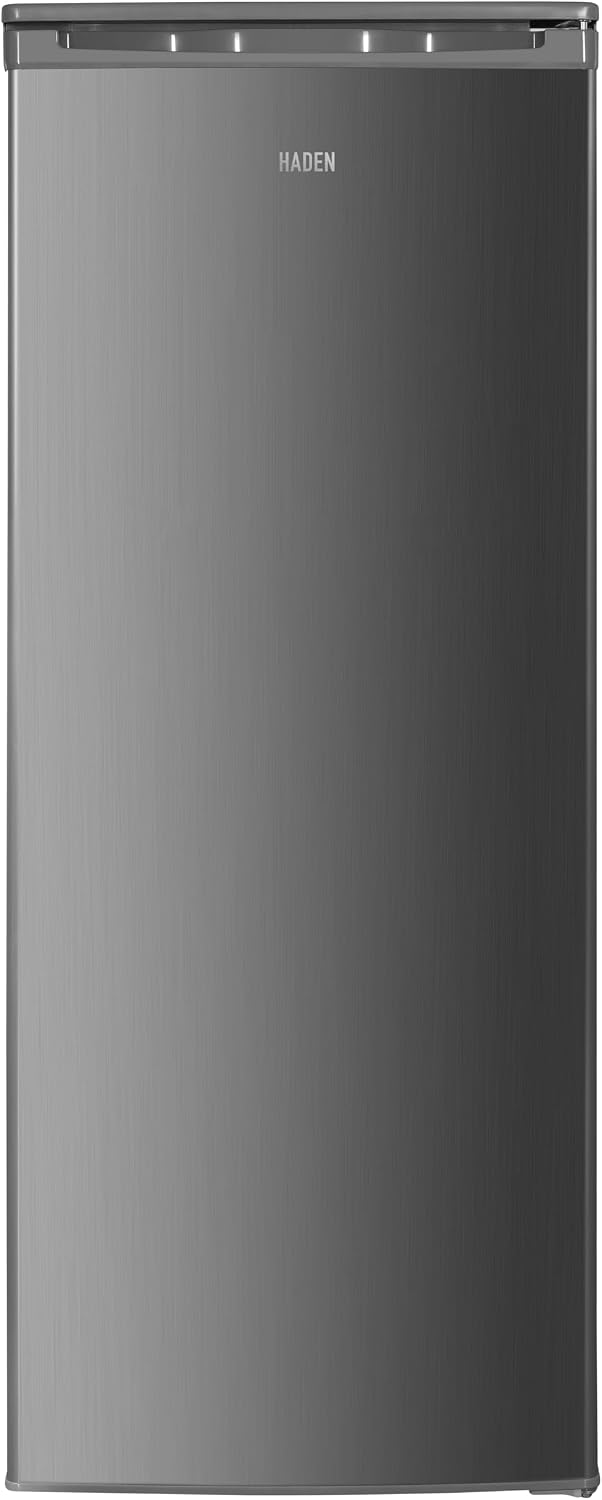 HADEN Tall Freezer 143cm 168L Manual defrost control Grey