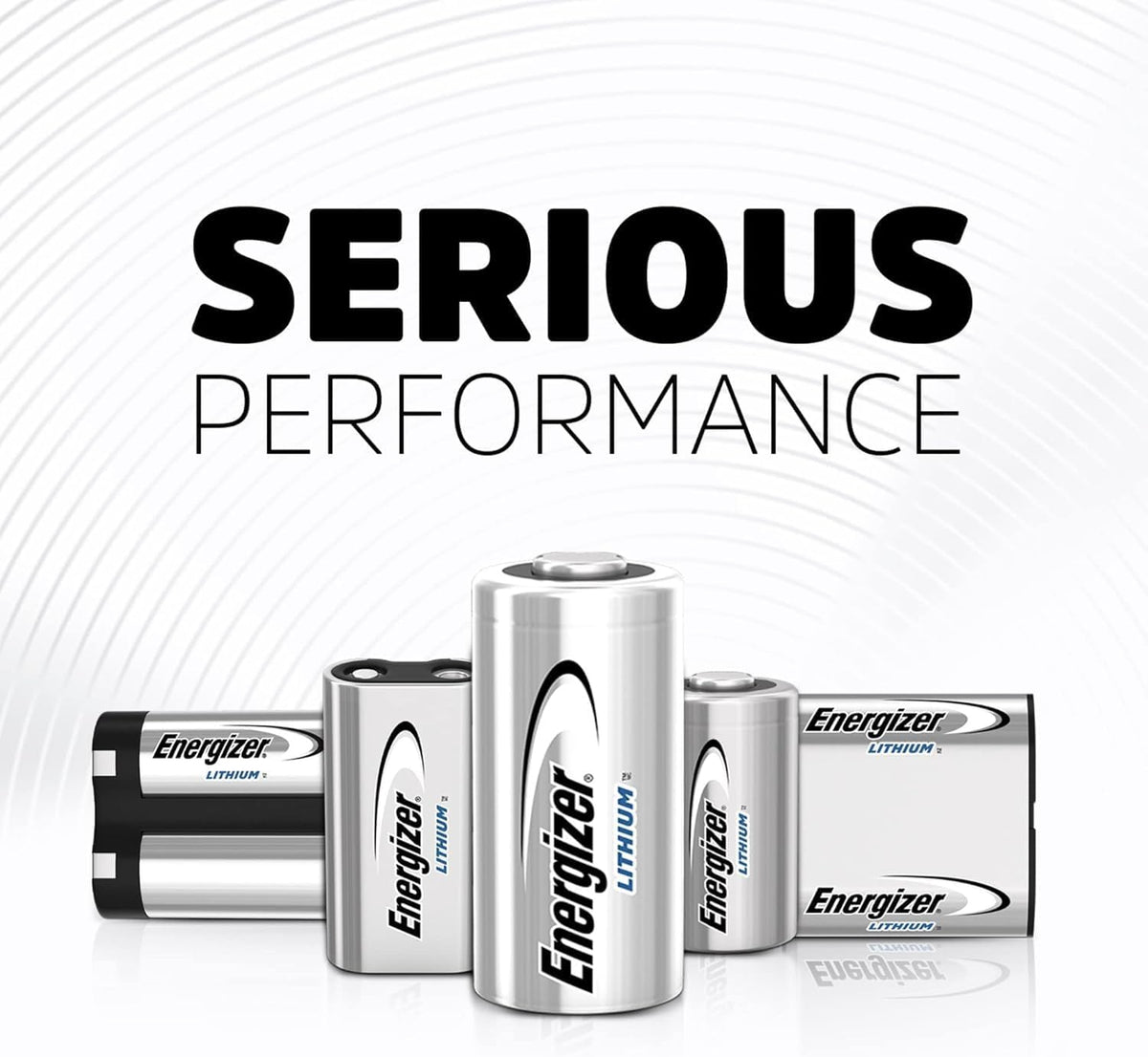 Energizer CR123 Batteries, 3V Lithium Battery, 2 Pack