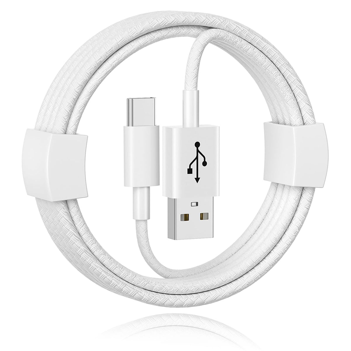 IPhone 18/17/16/15 Car Carplay Charger Cable, USB A to USB C Woven Cable Compatible for IPhone 17E, 16E,18/17/16/15 pro max, Plus, Air Charging Cord, AirPods 4/5 Pro(2nd/3rd Gen) Charging Power Cable