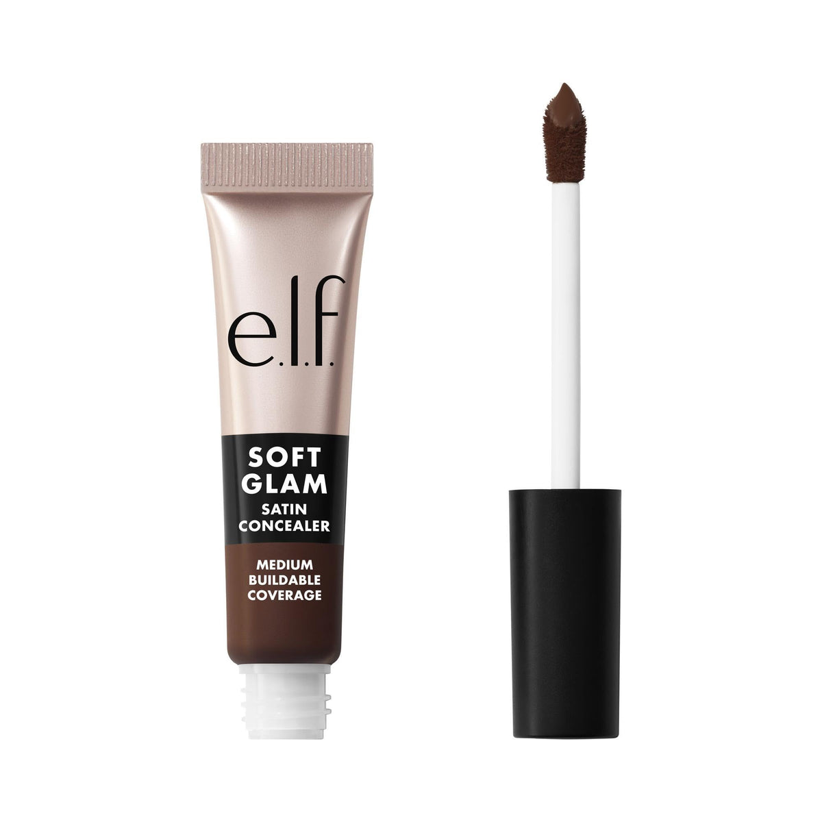 e.l.f. Soft Glam Satin Concealer, Medium Coverage for Blemishes & Under-Eye, Crease-Resistant, Long-Lasting, Vegan & Cruelty-Free, 10 Fair Cool