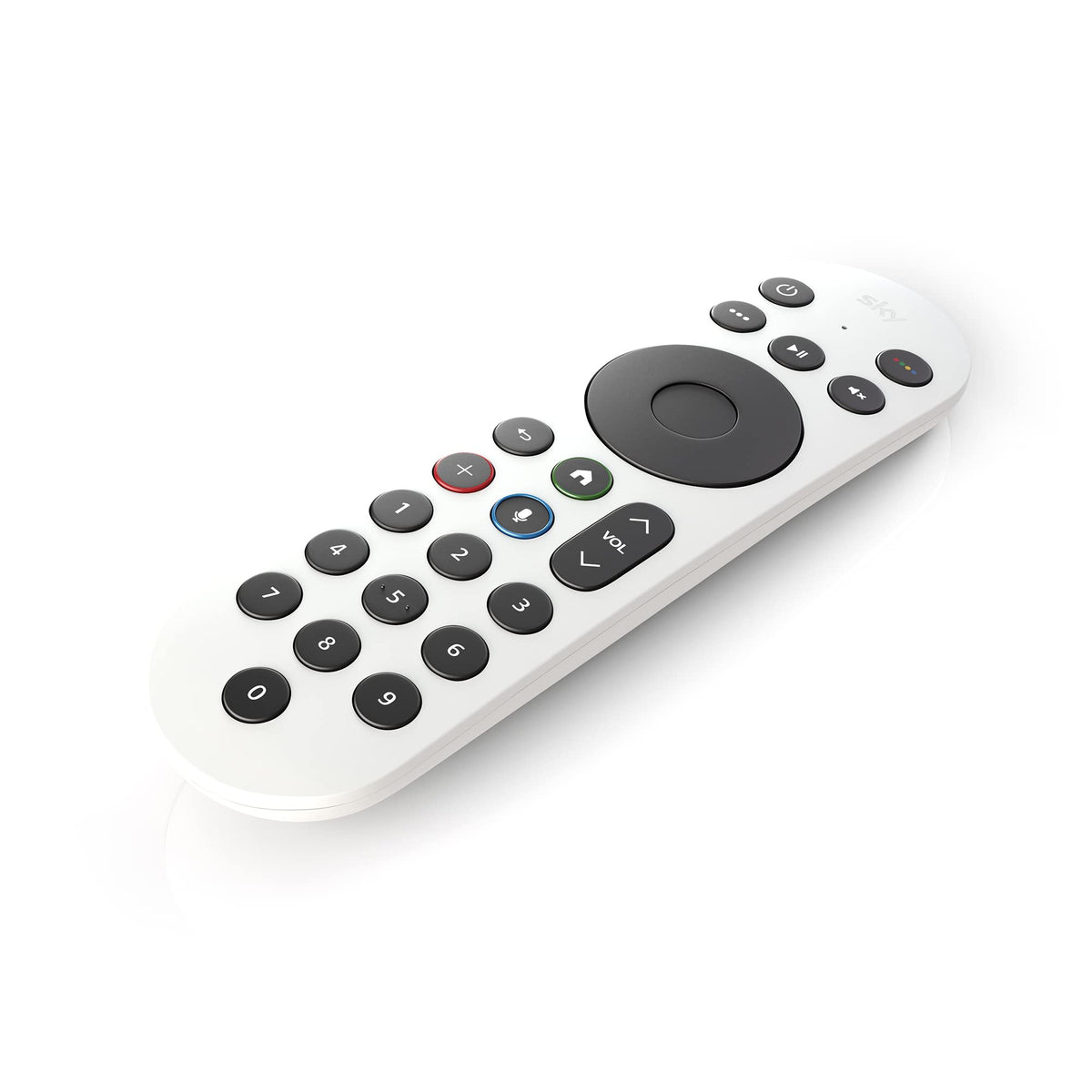 Sky Glass and Sky Stream TV Remote - Dusky Pink