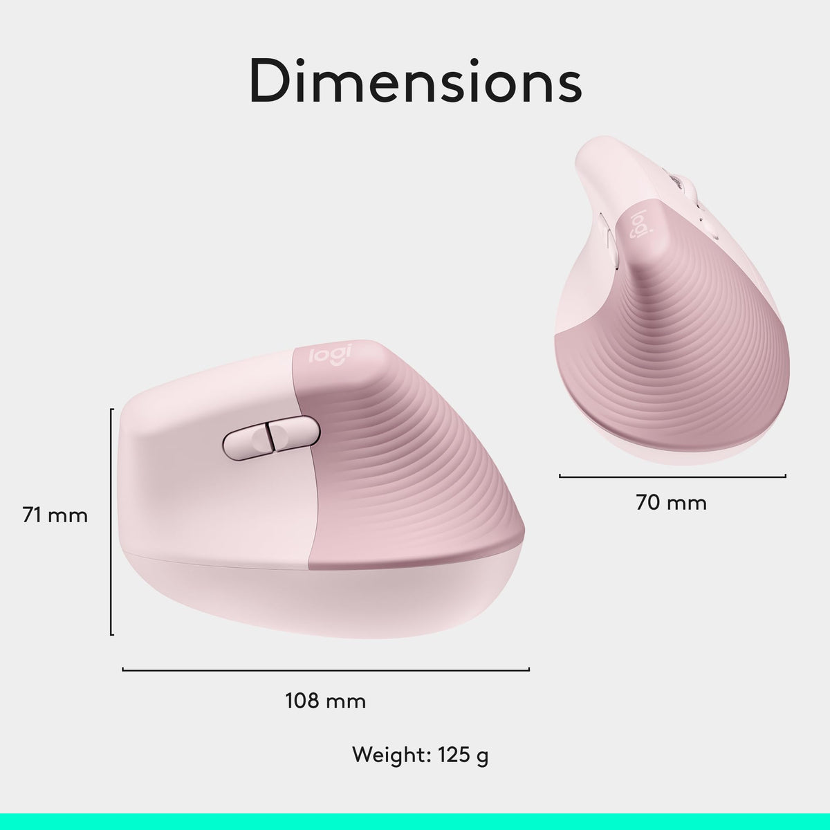 Logitech Wave Keys & Lift Vertical Mouse