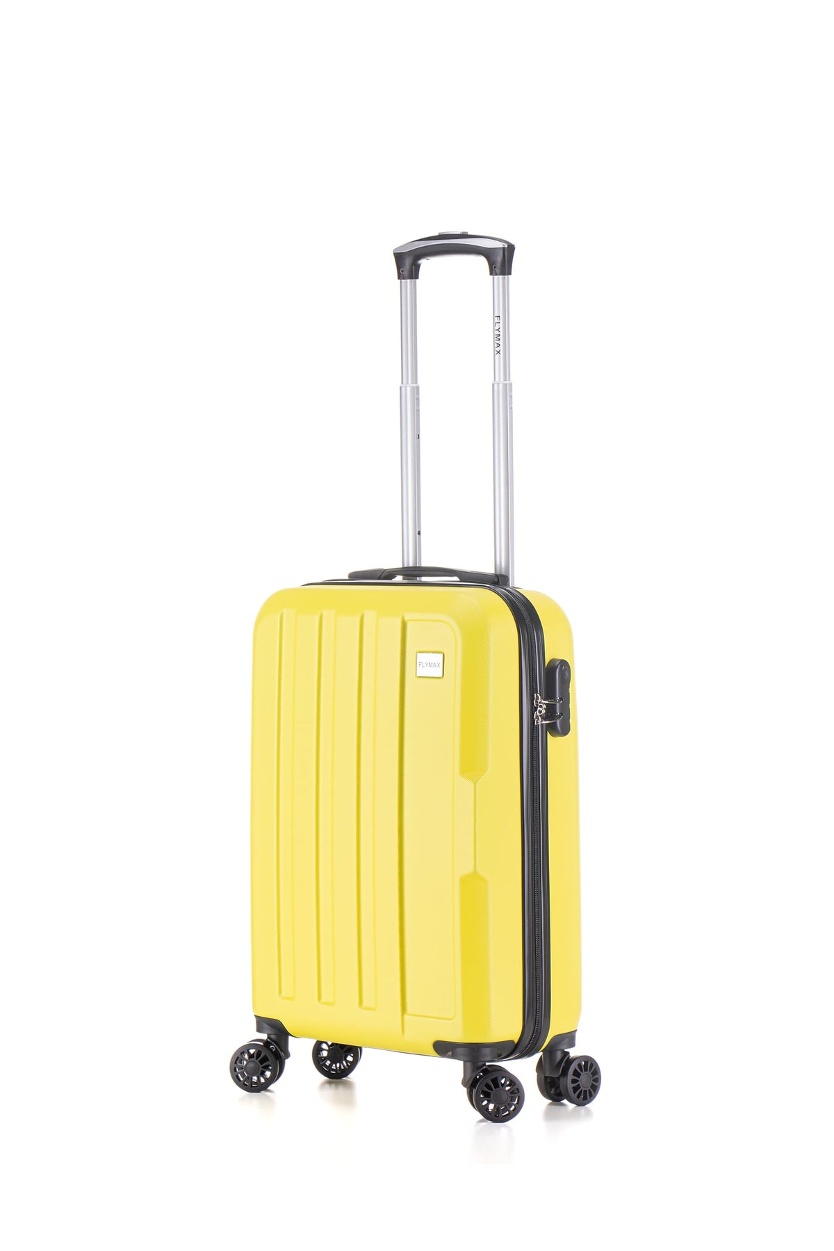 FLYMAX 29" Large Suitcase 4 Wheel Lightweight Luggage Hard Shell Travel Case Hold Check in Fits 23kg - 27kg + 3 Digit Lock Suitcase Large + Telescopic Handle 103 Litre Capacity