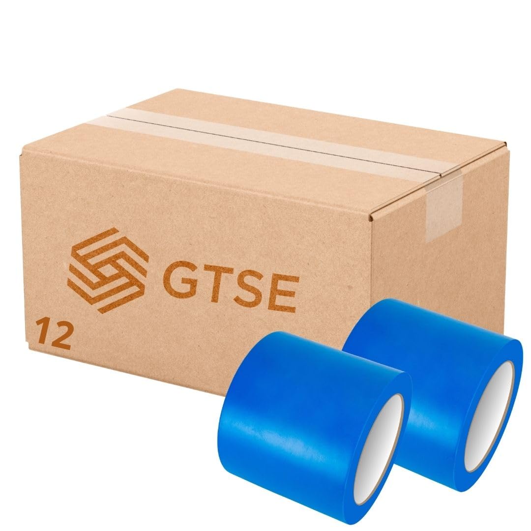 GTSE 50mm x 5m Black Anti Slip Tape, High Traction, Strong Grip Abrasive, Non Skid Tape for Indoor/Outdoor Use, Tread Warning Tape