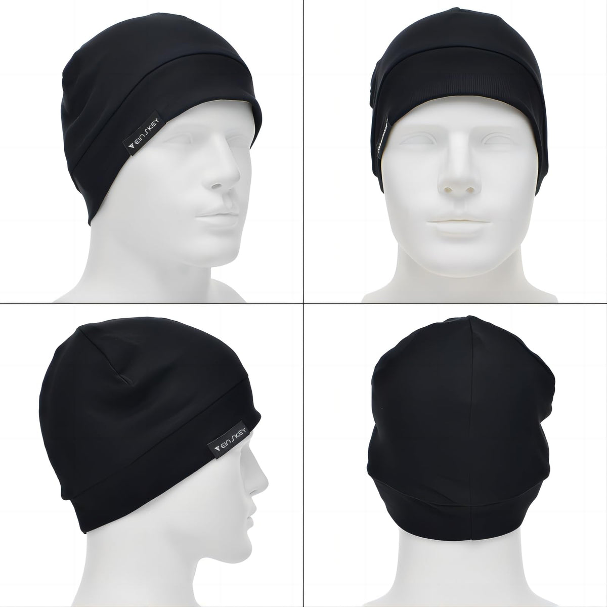 EINSKEY 100% Cotton Skull Caps for Men, Multipurpose Daily Wear Beanie Hat
