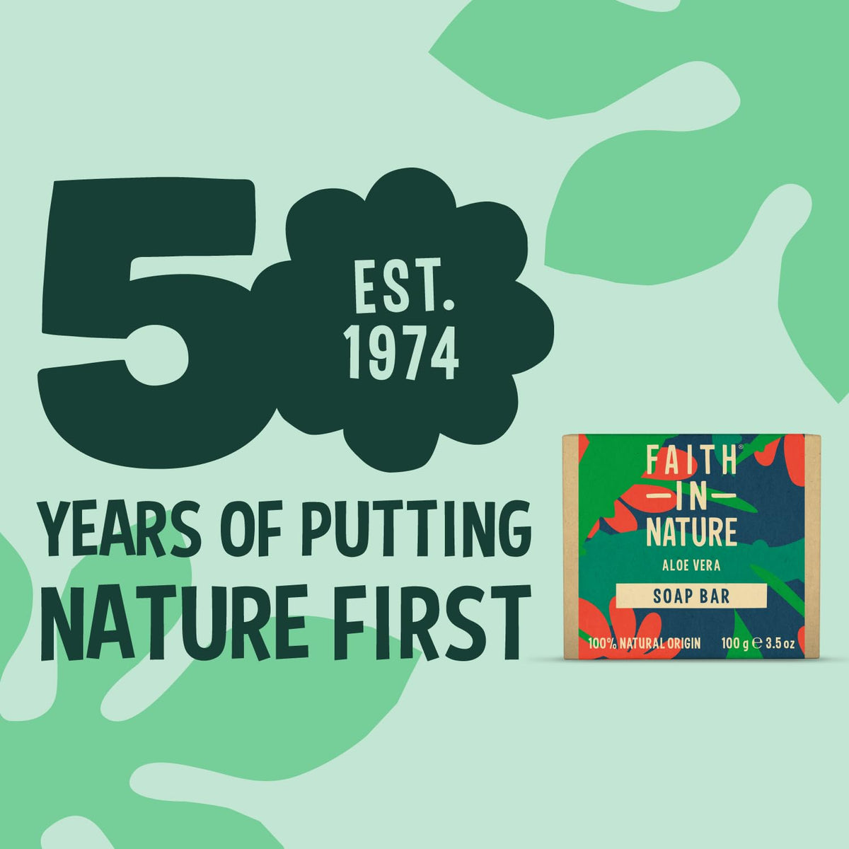 Faith In Nature Natural Coconut Hand Soap Bar, Hydrating, Vegan & Cruelty Free, No SLS or Parabens, 100g