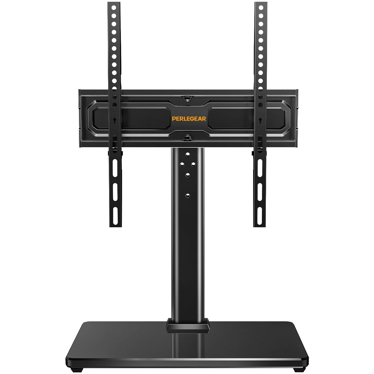 PERLEGEAR Universal TV Stand with LED Lights for 24-60 inch TVs up to 45kg