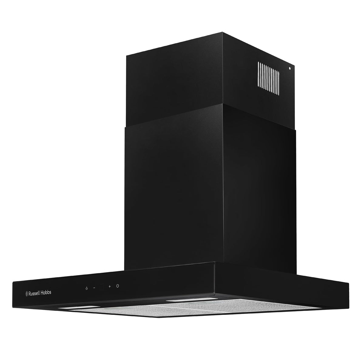 Russell Hobbs 90cm T-Shaped Cooker Hood in Stainless Steel with 3 Speed Settings, 3x Washable Aluminium Filters, Extraction or Recirculation, Boost Function, LED Lights A++ Energy Rating, RHGCH903SS