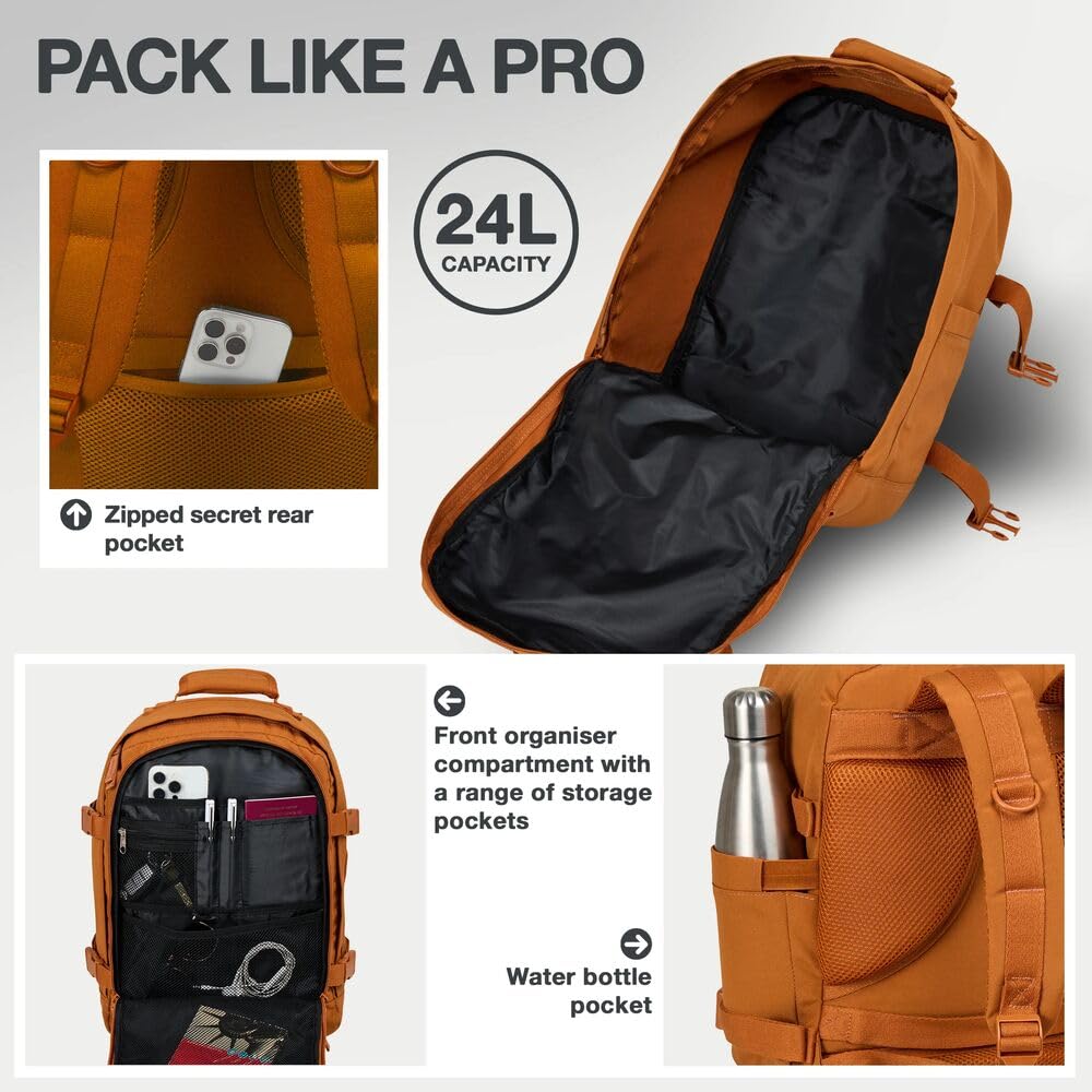 Cabin Max Ryanair Cabin Bag Underseat Hand Luggage Travel Backpack 40x20x25