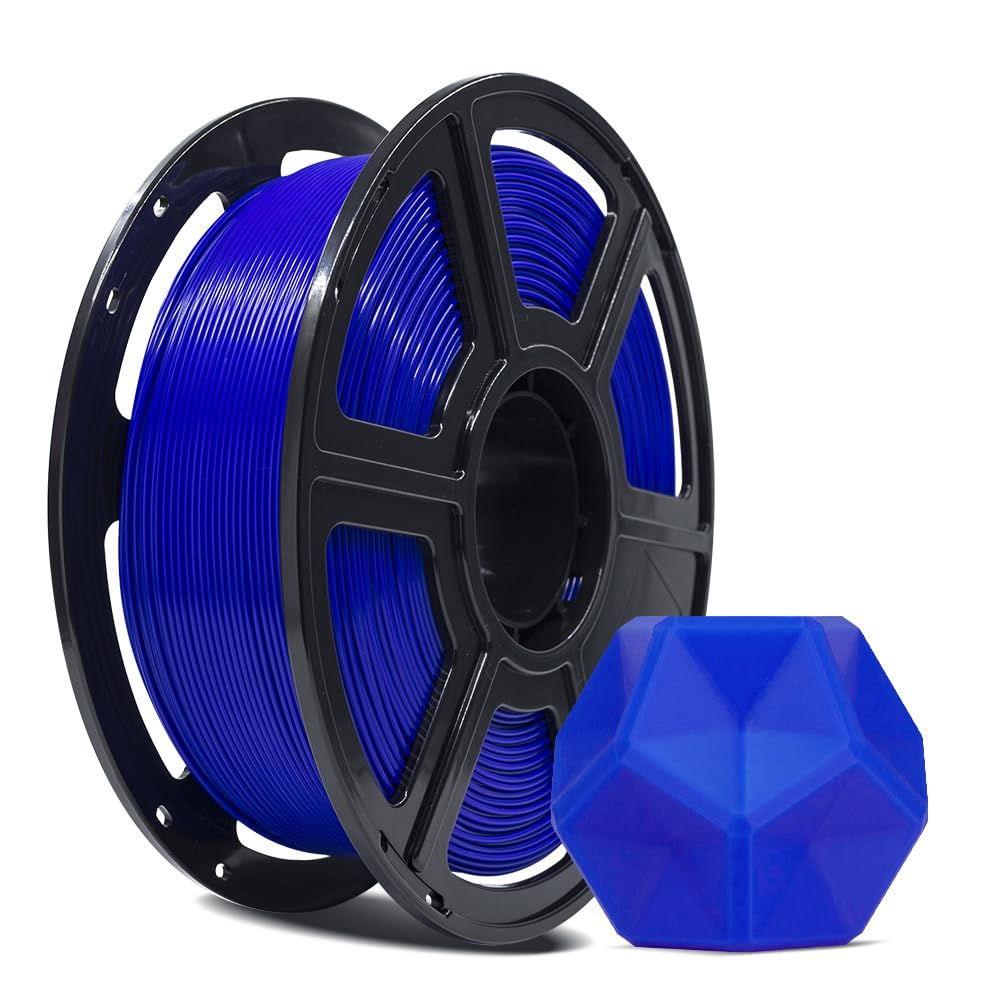 FLASHFORGE 3D Printer Filament, PLA PRO Filament 1.75mm, 1KG Spool (2.2lbs), Dimensional Accuracy +/- 0.02mm for FDM 3D Printers, Better Tenacity & No Knotting (White)