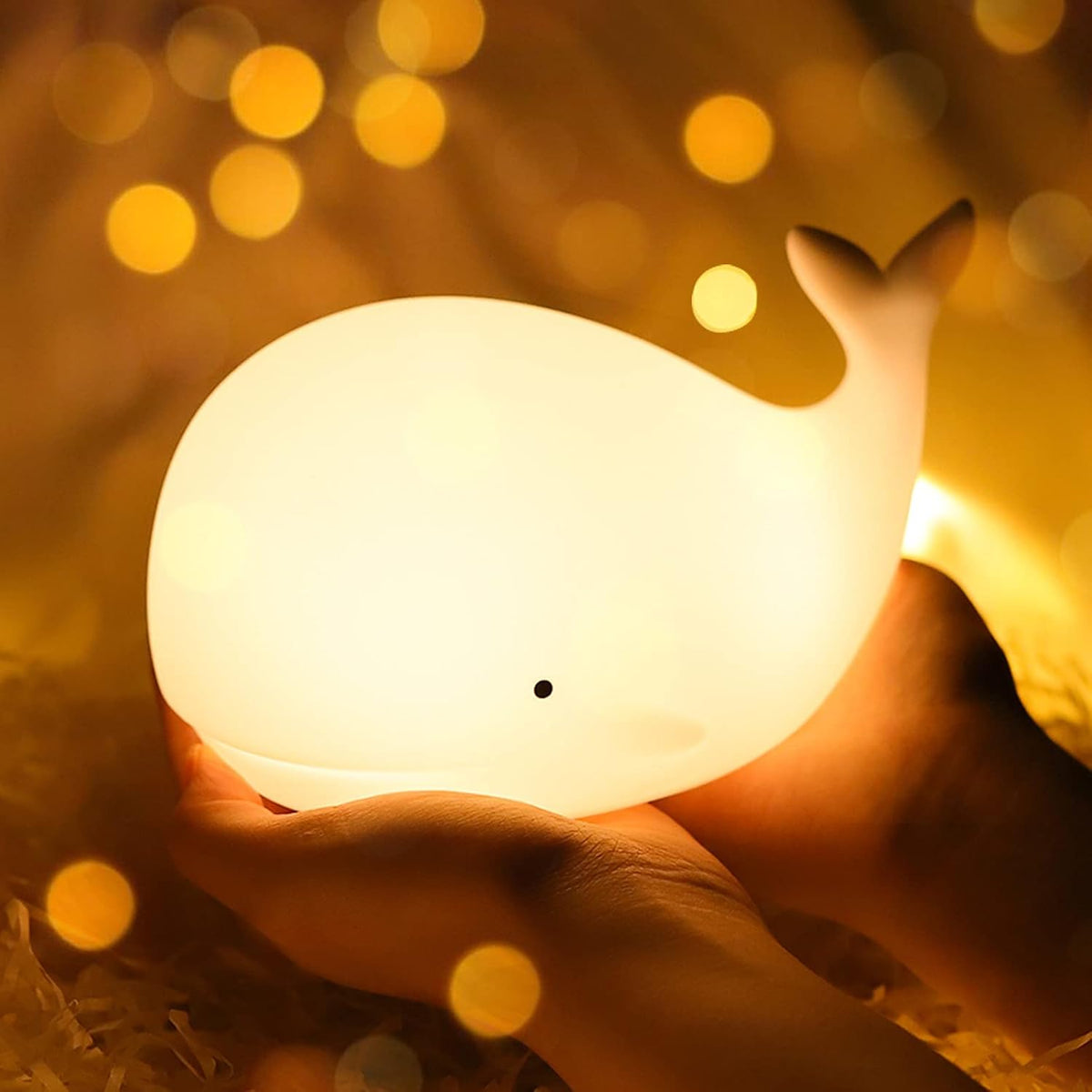 ZKLiLi Cat Night Light for Kids,Cute Night Lamp for Nursery,Squishy Silicone Touch Lights Portable, Gift for Birthday and Christmas for Kids Baby Children (Battery Cat)
