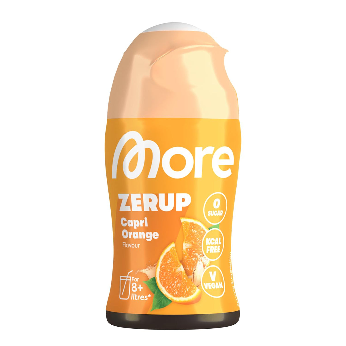 MORE Zerup, Zero Calorie Syrup with Real Fruit Extracts, Peach Iced Tea