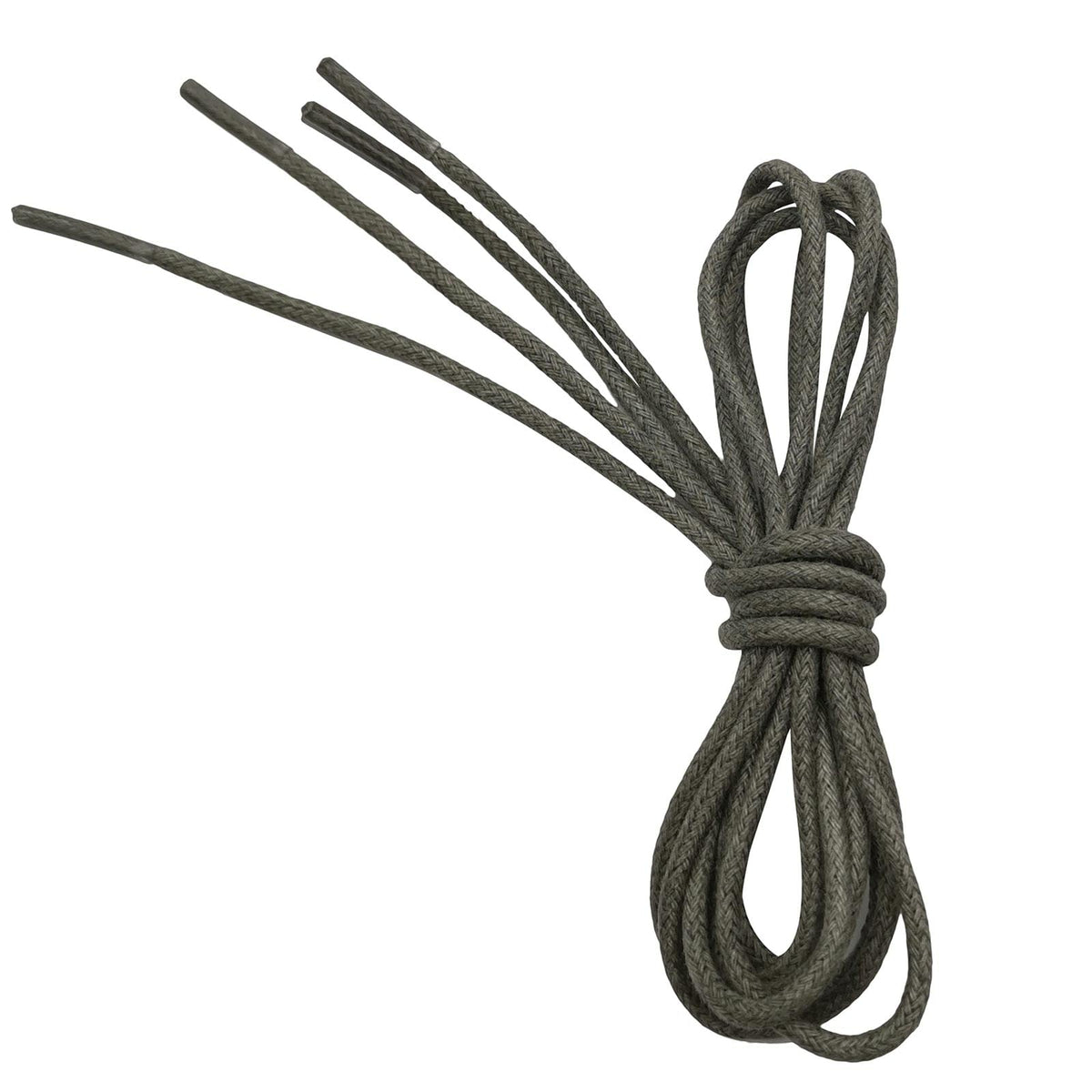 VSUDO Waxed Round Shoe Laces, Diameter 2.5mm Thin Oxford Shoelaces for Shoe
