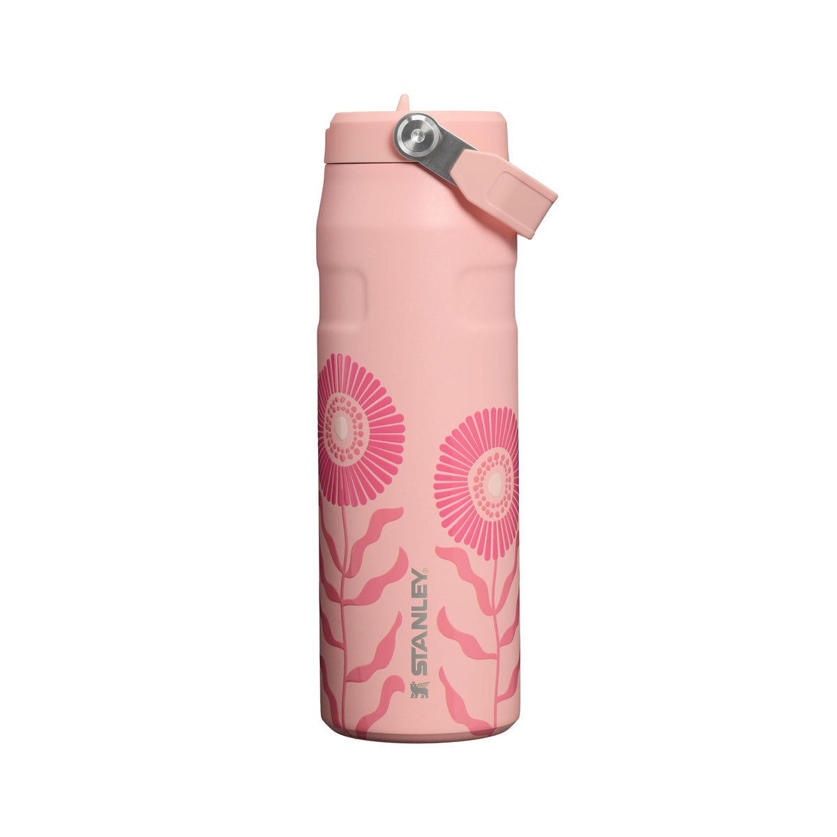 Stanley 1913 Flip Straw Sports Water Bottle 0.7L - Rose Quartz
