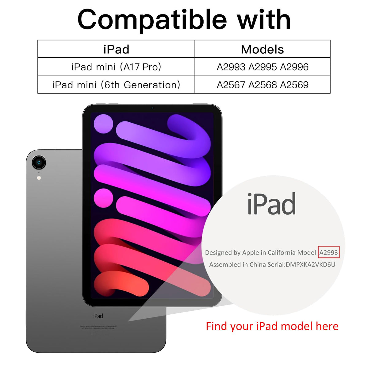 JETech Screen Protector for iPad (A16) 11th/10th Gen, 2-Pack
