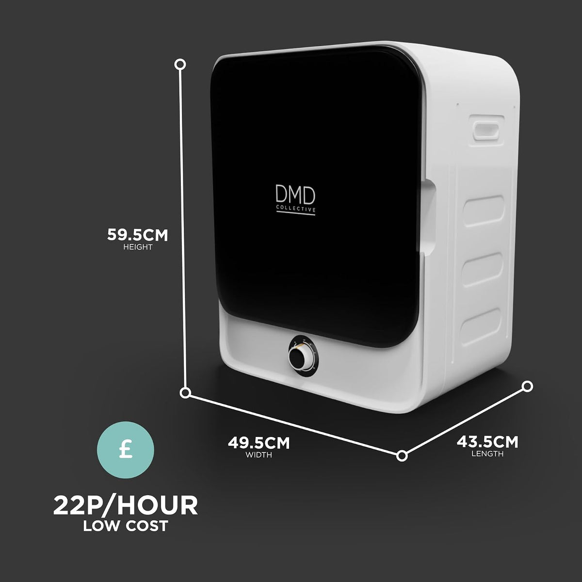 DMD Collective - 3kg Tumble Dryer, Vented Tumble Dryers, Dryer Machine