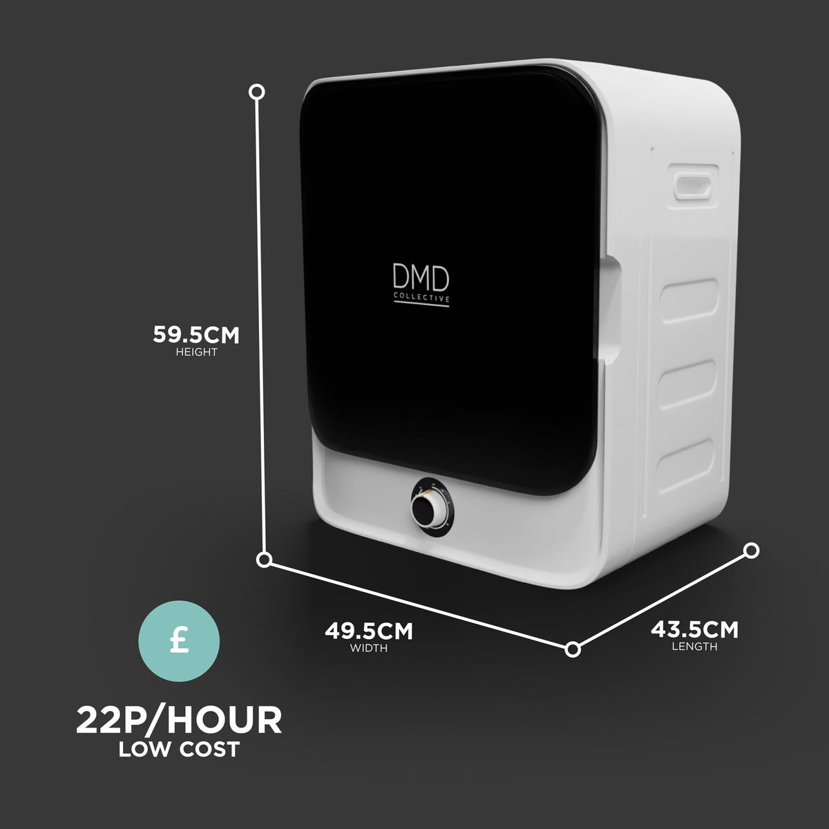 DMD Collective - 3kg Tumble Dryer, Vented Tumble Dryers, Dryer Machine