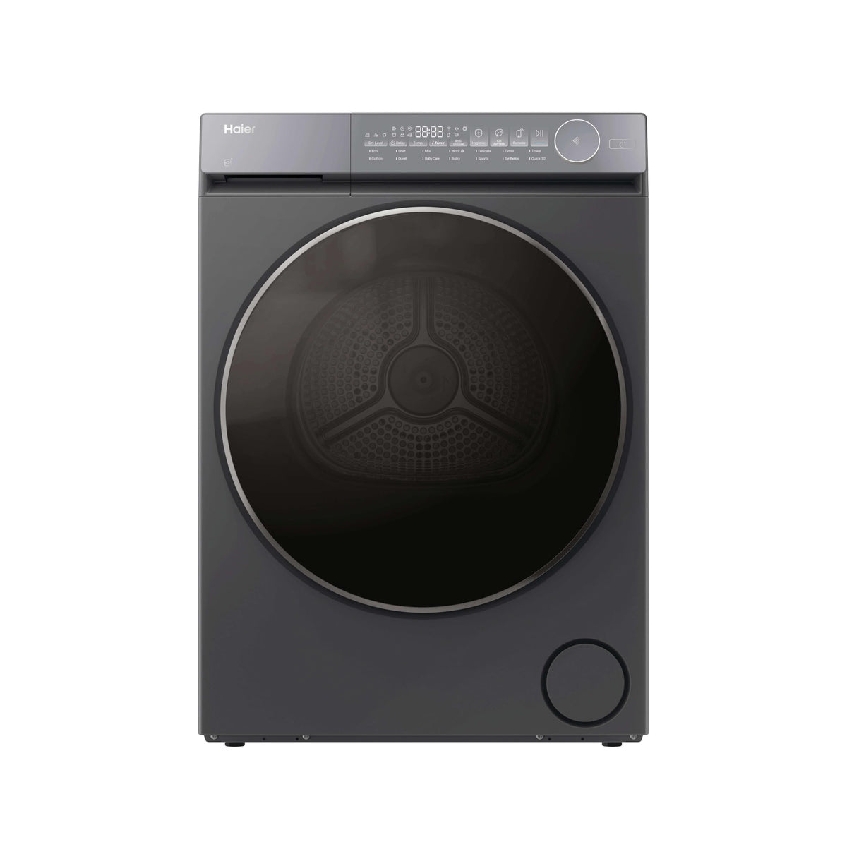 Haier X Series 7 Heat Pump Tumble Dryer, 10kg, Graphite, A++