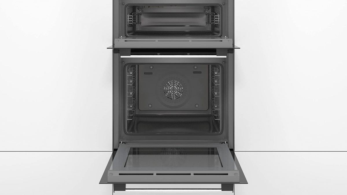 Bosch Series 2 HHF113BR0B Built-in Single Oven, A Rated, Stainless Steel