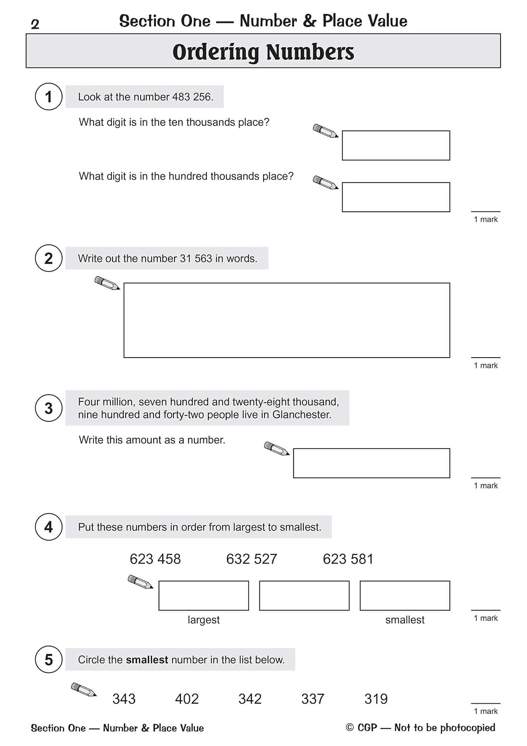 KS2 Maths Year 6 SATS Question Book (for the 2027 tests)