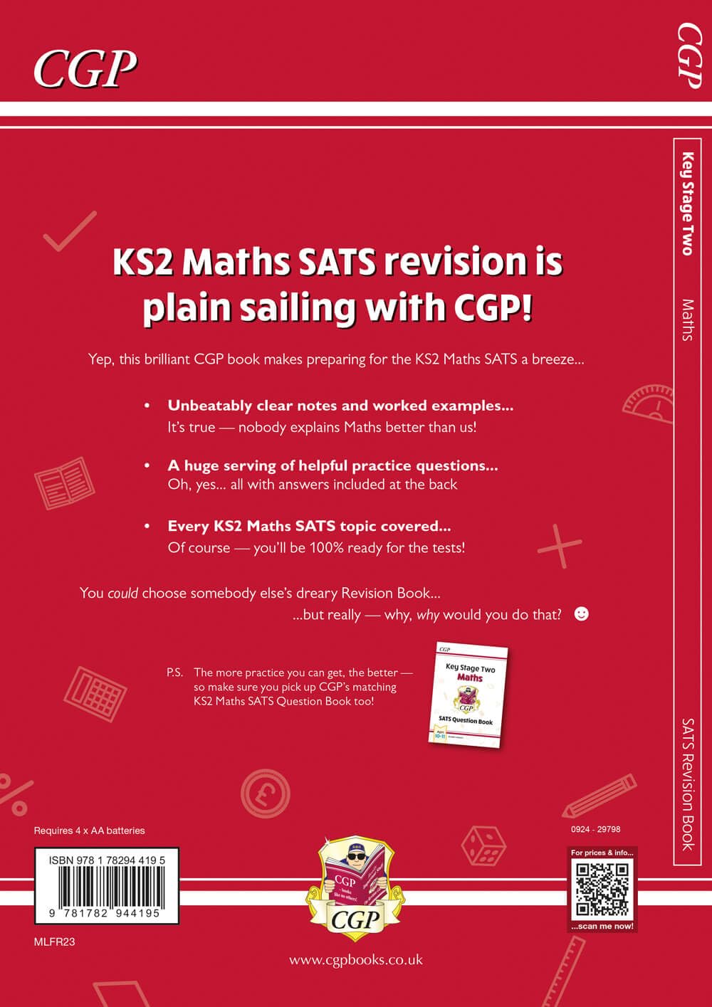 KS2 Maths Year 6 SATS Revision Book (for the 2027 tests) (CGP SATS Maths)